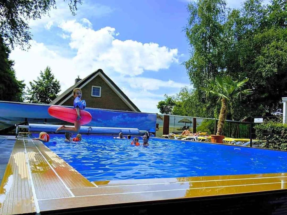 Carpe Diem, Het Ruime Chalet Met Houtkachel Nabij Wildlands Emmen Schoonebeek Esterno foto